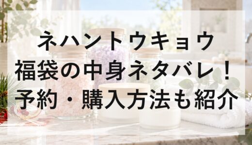 ネハントウキョウ福袋2027の中身ネタバレ！予約・購入方法も紹介